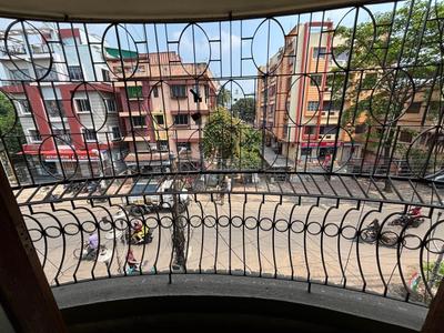 Balcony Image of 1250 Sq.ft 3 BHK Apartment / Flat for rent in Parnasree Pally Kolkata for Rs. 20000