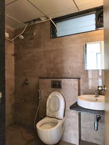 Common Bathroom Image of 1250 Sq.ft 2 BHK Apartment / Flat for rent in ANP Atlantis Phase I, Baner Pune for Rs. 41000
