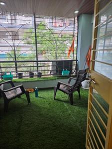 Balcony Image of 1100 Sq.ft 2 BHK Apartment / Flat for rent in Anandtara La Gloriosa, Wadgaon Sheri Pune for Rs. 47000