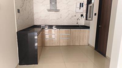 Kitchen Image of 1300 Sq.ft 3 BHK Apartment / Flat for rent in Krisna Nirmaan Amorapolis, Dhanori Pune for Rs. 33000
