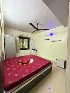 Bedroom Image of 650 Sq.ft 1 BHK Apartment / Flat for rent in Lok Puram Extn, Thane West Thane for Rs. 27000