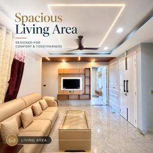 Hall Image of 1650 Sq.ft 3 BHK Builder Floor for sale in Jakhan Dehradun for Rs. 13500000