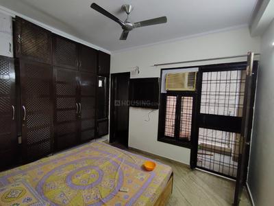 Bedroom Image of 900 Sq.ft 2 BHK Builder Floor for rent in RWA Malviya Block B1, Malviya Nagar New Delhi for Rs. 42000