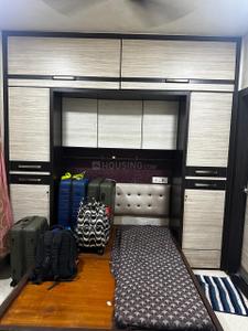 Bedroom Image of 555 Sq.ft 1 BHK Apartment / Flat for rent in Evershine Millennium Paradise, Kandivali East Mumbai for Rs. 42000