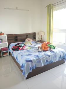 Bedroom Image of 1300 Sq.ft 2.5 BHK Apartment / Flat for rent in SKAV Aastha, Mahalakshmi Layout Bengaluru for Rs. 55000