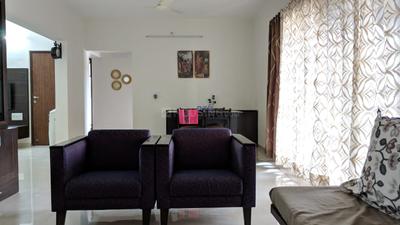 Hall Image of 1500 Sq.ft 3 BHK Apartment / Flat for rent in Skyi Songbirds , Bhugaon Pune for Rs. 35000