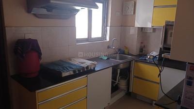 Kitchen Image of 1350 Sq.ft 3 BHK Apartment / Flat for rent in South City Residency, Prince Anwar Shah Connector Kolkata for Rs. 68000