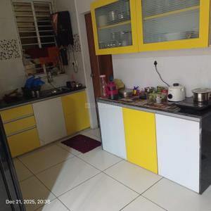 Kitchen Image of 1000 Sq.ft 2 BHK Apartment / Flat for rent in Sunpharma Road Vadodara for Rs. 26000
