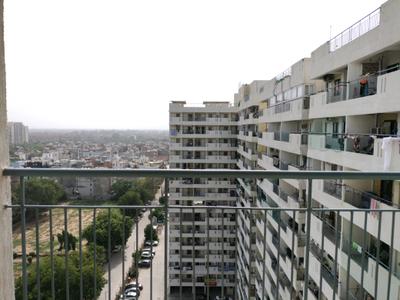 Living Room Image of 600 Sq.ft 1 BHK Apartment / Flat for rent in Bharat Vihar New Delhi for Rs. 20000
