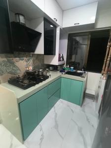 Kitchen Image of 500 Sq.ft 1 BHK Apartment / Flat for rent in Promesa West End, Dadar West Mumbai for Rs. 70000