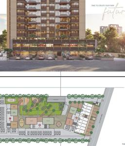 Image of 1015 Sq.ft 3 BHK Apartment / Flat for sale in Aristo Anandam 2, Vaishno Devi Circle, Ahmedabad for Rs. 8200000