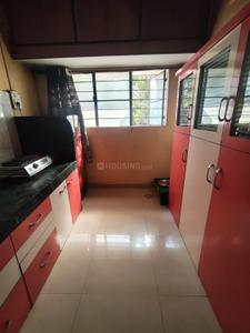 Kitchen Image of 600 Sq.ft 1 BHK Apartment / Flat for rent in New Sangvi Pune for Rs. 21000