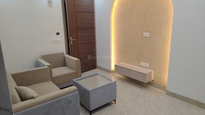 Living Room Image of 1100 Sq.ft 1 BHK Builder Floor for rent in Sector 46 Gurgaon for Rs. 42000