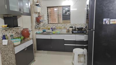 Kitchen Image of 1750 Sq.ft 3 BHK Apartment / Flat for sale in Krushnam Dimora, Chhani Vadodara for Rs. 5700000