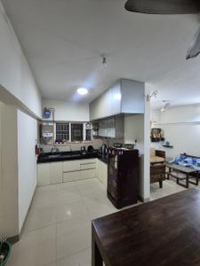 Kitchen Image of 980 Sq.ft 2 BHK Apartment / Flat for rent in Kumar Primavera B6, Wadgaon Sheri Pune for Rs. 40000