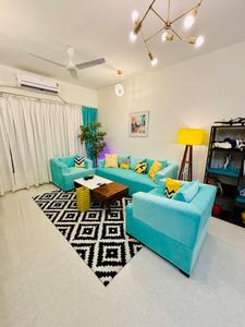 Hall Image of 1050 Sq.ft 2 BHK Apartment / Flat for rent in Sharnam Residency, Zadeshwar Bharuch for Rs. 15000
