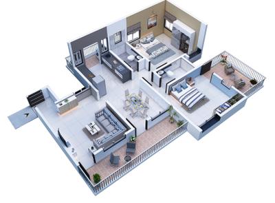 Image of 1357 Sq.ft 2 BHK Apartment / Flat for sale in Jamtha, Nagpur for Rs. 6106500