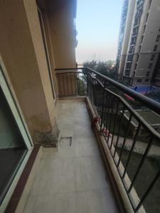 Balcony Image of 1110 Sq.ft 3 BHK Apartment / Flat for rent in Aditya City Apartments Phase 2, Wave City Ghaziabad for Rs. 16000