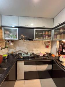 Kitchen Image of 1050 Sq.ft 3 BHK Apartment / Flat for sale in Ambica Kishan Glory, Bill Vadodara for Rs. 5000000