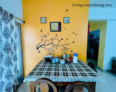 Hall Image of 1500 Sq.ft 3 BHK Apartment / Flat for rent in Hengrabari Guwahati for Rs. 30000
