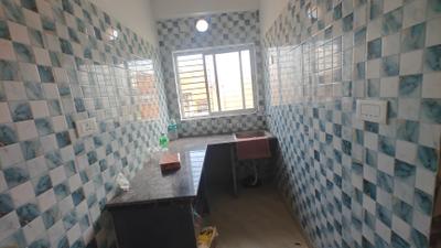 Kitchen Image of 510 Sq.ft 1 BHK Apartment / Flat for sale in Keshtopur Kolkata for Rs. 2035000