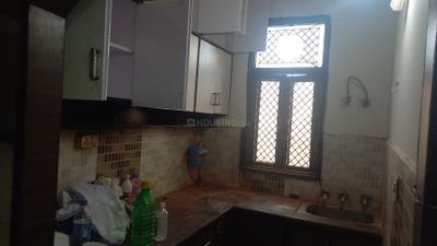Kitchen Image of 580 Sq.ft 2 BHK Builder Floor for rent in Sector 7G New Delhi for Rs. 26000