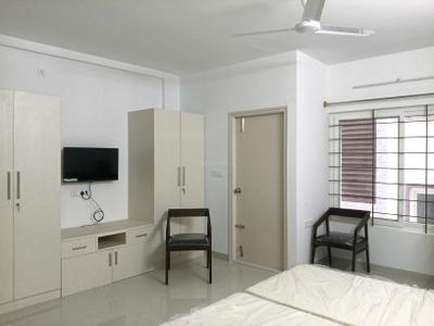 Bedroom Image of 450 Sq.ft 1 RK Apartment / Flat for rent in Mahadevapura Bengaluru for Rs. 28000