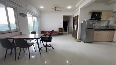 Living Room Image of 1500 Sq.ft 3 BHK Studio for rent in Puravankara Silversands, Mundhwa Pune for Rs. 45000