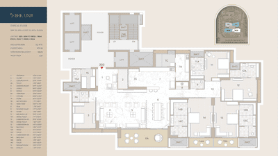 Image of 8358 Sq.ft 5 BHK Apartment / Flat for sale in Riviera Palacio, Shela, Ahmedabad for Rs. 50000000