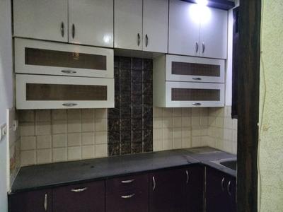 Kitchen Image of 600 Sq.ft 1 BHK Builder Floor for rent in Indirapuram Ghaziabad for Rs. 14700
