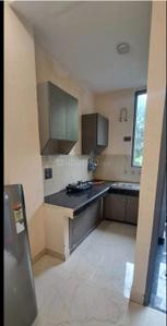 Kitchen Image of 500 Sq.ft 1 BHK Builder Floor for rent in Vikaspuri New Delhi for Rs. 18000