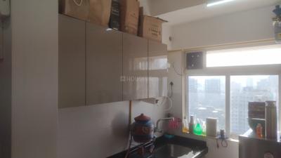 Kitchen Image of 500 Sq.ft 1 BHK Apartment / Flat for rent in A And O Excellente, Mulund West Mumbai for Rs. 26000