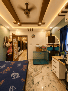 Bedroom Image of 923 Sq.ft 2 BHK Apartment / Flat for sale in Kaikhali Kolkata for Rs. 6000000