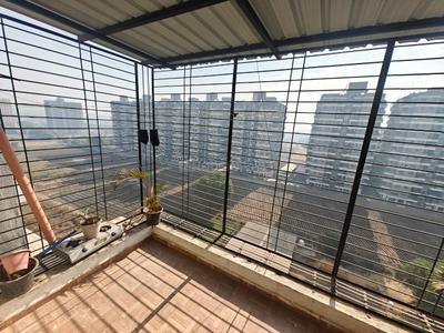 Balcony Image of 900 Sq.ft 2 BHK Apartment / Flat for sale in Delight Eco Park Wing B And C, Charholi Budruk Pune for Rs. 5500000