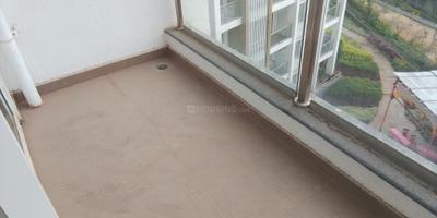 Balcony Image of 1200 Sq.ft 3 BHK Apartment / Flat for rent in Runwal The Central Park, Chinchwad Pune for Rs. 43500