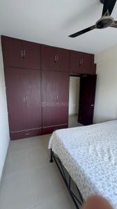 Bedroom Image of 1370 Sq.ft 3 BHK Apartment / Flat for rent in Jain Dream Palazzo, Rajarhat Kolkata for Rs. 20000