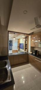 Kitchen Image of 1500 Sq.ft 3 BHK Builder Floor for rent in Sector 40 Gurgaon for Rs. 85000