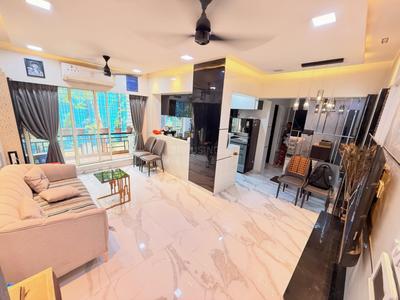 Hall Image of 1050 Sq.ft 3 BHK Apartment / Flat for rent in Wadhwana Madhuban Heights, Borivali West Mumbai for Rs. 80000