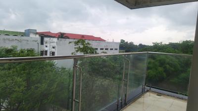 Balcony Image of 1200 Sq.ft 3 BHK Apartment / Flat for rent in GT Group G T Eden Court, Rajkishor Nagar Bilaspur for Rs. 25000