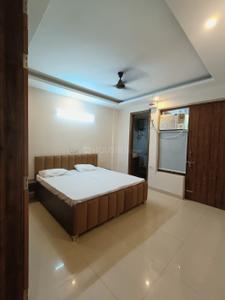 Bedroom Image of 850 Sq.ft 1 BHK Builder Floor for rent in Sector 28 Gurgaon for Rs. 35000