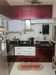 Kitchen Image of 1250 Sq.ft 2 BHK Apartment / Flat for rent in Vertical Alcinia, Mohammed Wadi Pune for Rs. 26000