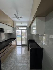 Kitchen Image of 1310 Sq.ft 2 BHK Apartment / Flat for rent in Shreenathji Delta Riviera, Ulwe Navi Mumbai for Rs. 60000