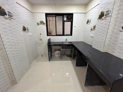 Kitchen Image of 750 Sq.ft 1 BHK Apartment / Flat for rent in Dombivli East Thane for Rs. 16000