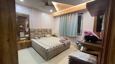Bedroom Image of 1000 Sq.ft 1 BHK Independent House for rent in Mahalakshmi Nagar Indore for Rs. 22000