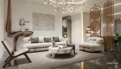 Hall Image of 1790 Sq.ft 3 BHK Apartment / Flat for sale in Vian Premium Apartments, Kollur Hyderabad for Rs. 8900000