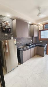 Kitchen Image of 1100 Sq.ft 2 BHK Independent House for rent in RWA Lajpat Nagar 4 Colonies, Lajpat Nagar New Delhi for Rs. 58000