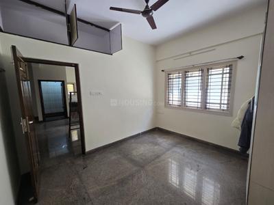 Bedroom Image of 400 Sq.ft 1 BHK Builder Floor for rent in Sanjaynagar Bengaluru for Rs. 19000