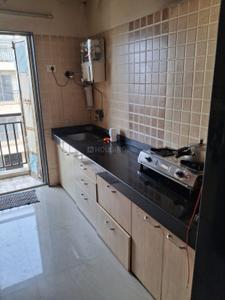 Kitchen Image of 1000 Sq.ft 2 BHK Apartment / Flat for rent in Palghar Mumbai for Rs. 23000