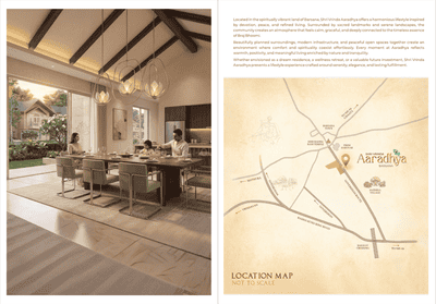 Floor Plan Image of 1260 Sq.ft 2 BHK Villa for sale in Shri Vrinda Aradhaya, Barsana Mathura for Rs. 10500000