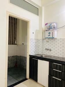 Kitchen Image of 700 Sq.ft 1 BHK Apartment / Flat for rent in Horizon Avenue, Palasia Indore for Rs. 18000